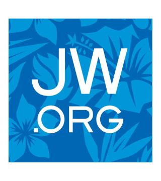 JW Floral Square Sticker